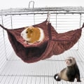 Miniatyrbillede 4 af 5: Lille dyre hængekøje, ilder seng, rotte hængekøje & tunnel, hamster,