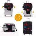 Miniatyrbillede 4 af 5: Bagagebeskyttelse Vaskbar Kuffertholder Anti-scratch Kuffertholder c