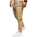Miniatyrbild 3 av 5: Herr Joggerbyxor Cargo Sweatpants Elastisk Midja Sweatpants Plus
