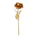 Miniatyrbild 5 av 5: 24 karat guld Rosguld ros i en 24k guld presentask