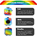 Miniatyrbild 3 av 5: Finger Vent Toys Decompression Infinite Rubik's Cube Magic Decomp