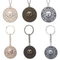 Miniatyrbilde 3 av 3: 2 morsomme Jack Sparrow Pirates of the Caribbean Aztek Coin-halskjeder