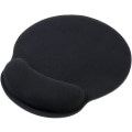 Miniatyrbild 1 av 3: Ergonomiskt gelmusstöd för handledsstöd, musmatta för handledsstöd, anti-tendinitproblem för datorer och bärbara datorer, svart