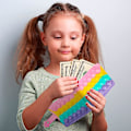 Miniatyrbild 5 av 5: Pop Purse Plånboksväska för Flickor Kvinnor Fidget Pops Poppet It Söt M