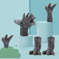 Miniatyrbillede 1 af 4: Dinosaur finger og dukke handi Dino T-rex dukker dyr Raptor