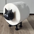 Miniatyrbild 2 av 5: Kitty The Toilet Cat - Toalettpappershållare, Toalettpappershållare F