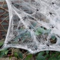 Pikkukuva 1 / 4: Halloween-koristeet Hämähäkinseitti - 300g Hämähäkinseitti + 60 Mustaa Spi