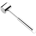 Miniatyrbillede 1 af 5: Professionel 304 rustfrit stålkødhammer, dobbeltsidet kødhammer