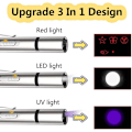 Miniatyrbillede 2 af 5: Interaktive kattelegetøj, USB-genopladeligt til dine kæledyr LED-lomme L
