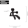 Miniatyrbillede 2 af 5: Design Stærk Magnetisk Nøgleholder Nøgleholder Nøgle Magnetisk Nøgle Org