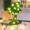 Miniatyrbillede 2 af 3: LED plastmodellering lys dekorative kreative ornamenter natlys