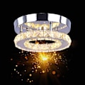 Miniatyrbillede 1 af 5: LED-loftslampe, 16W krystal lysekrone, moderne loftslampe