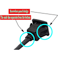 Miniatyrbilde 4 av 5: USB-panel, innfelt kabel, USB 2.0 forlengelsespanel, innfelt montering