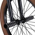Miniatyrbilde 4 av 5: 1 par aluminiumslegering sklisikre sykkelplugger, BMX-plugger, sylindrisk F