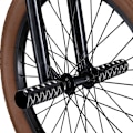 Miniatyrbillede 4 af 5: 1 par aluminiumlegering skridsikre cykelpløkker, BMX-pløkker, cylindriske F
