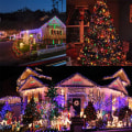 Miniatyrbilde 2 av 3: 18m 180 dekorative LED lavspennings julelys - USB-port, 8-funksjons fjernkontroll, bryllup og juledekorasjon (flerfarget)