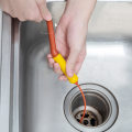 Miniatyrbillede 4 af 5: Drain Weasel Vaskeslange Renser - 25,6 tommer - Fjerner Hårstop i Afløb