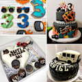 Miniatyrbild 2 av 5: 3D Rund Däck Fondantform - Lastbilshjul Form Silikonform för Su