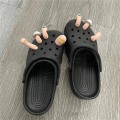 Miniatyrbilde 4 av 5: Sko Charms for Croc Charms, Morsomme tå-sko Charm Set, Sko Decor