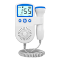 Miniatyrbillede 1 af 5: Hjerterytmemonitor, Baby Hjerterytmemonitor Graviditets Doppler til Hjemmet Nem at bruge