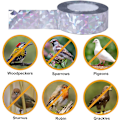 Miniatyrbilde 4 av 5: Fuglerepellent tape, reflekterende fuglerepellent tape, fuglerepellent