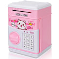 Miniatyrbillede 1 af 5: Automatisk elektronisk børnekasserer - Med adgangskode - Pink