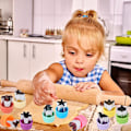 Miniatyrbild 3 av 5: Set med 34 kakformar, brödformar, rostfritt stål bröd Cu