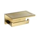 Miniatyrbild 3 av 3: Toalettpappershållare Väggmonterad Toalettrullehållare Borstat guld
