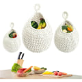 Miniatyrbilde 2 av 5: 1 stk (Stil B) Veggmontert arrangør Hengeoppbevaringspose Oppbevaring
