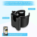 Miniatyrbillede 5 af 5: Kopholder til kørestol med telefonholder, 360 graders universel rotation