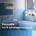 Miniatyrbild 4 av 4: 1PC LED-sminkspegelbelysningsset - 10 dimbara LED-lampor - USB-str