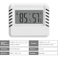 Miniatyrbild 2 av 5: Digital termometer hygrometer, 2 st mini inomhus termometer, Lar
