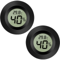 Miniatyrbillede 1 af 5: 2 stk. Hygrometer Termometer Digital LCD Monitor Udendørs Fugtighed