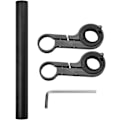 Miniatyrbilde 4 av 5: Forlenger av sykkelstyre i aluminiumlegering, dobbelt forlenger av styre