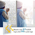 Pikkukuva 4 / 5: 45x200cm, himmeä irrotettava lasipeiteikkuna Privacy Film for