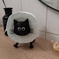 Miniatyrbild 4 av 5: Kitty The Toilet Cat - Toalettpappershållare, Toalettpappershållare F
