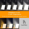 Miniatyrbillede 2 af 3: Dagslyslampe 10000 lux Simulerer sollys UV-fri lys terapi lampe med justerbar lysstyrke farvetemperatur og timer