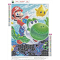Miniatyrbild 3 av 5: 30*40CM Diamantmålning för vuxna, Mario Diamantmålning 5D Fu