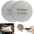 Miniatyrbilde 1 av 4: 2 stk 58,5 mm espressoskjerm - 1,7 mm kaffefilter, 150 μm, gjenbrukbar