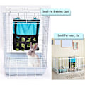 Miniatyrbild 5 av 5: Chinchilla-matpåse, kaninmatarehängare fast set, smådjur