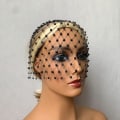 Miniatyrbilde 5 av 5: Fuglebur Slør for Bruder Bryllup Hodebånd Netting Bachelorette Pa