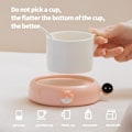 Miniatyrbild 5 av 5: Kaffevärmare Smart kaffemugg Värmare för skrivbordsautomatisk avstängning av mjölk