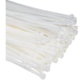 Miniatyrbillede 2 af 5: 100 stk. professionelle kabelbindere 360 x 7,6 mm Hvid farve ca