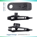 Miniatyrbillede 4 af 5: 12 stk presenning clips jordklemme krokodilleformet plast teltklemme til camping markise