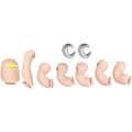 Miniatyrbilde 2 av 5: Sko Charms for Croc Charms, Morsomme tå-sko Charm Set, Sko Decor