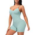 Miniatyrbild 3 av 4: Sömlös one-piece body shaper för kvinnor, maglyftande höfttigh