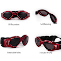 Miniatyrbillede 4 af 5: Hunde Goggles, Solbriller til kæledyr, Sammenfoldelige Hunde Goggles UV Beskyttelse S