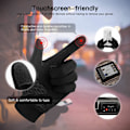 Miniatyrbillede 4 af 5: Opvarmede foringshandsker, underhandsker touch screen cykelhandsker Ru