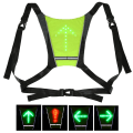 Miniatyrbillede 2 af 4: 1 stk. LED-refleks blinklys med retningssignalering til cykler