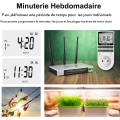 Pikkukuva 4 / 5: Sähköinen ja digitaalinen pistorasia-ajastin, digitaalinen pistorasia-ajastin, jossa on
